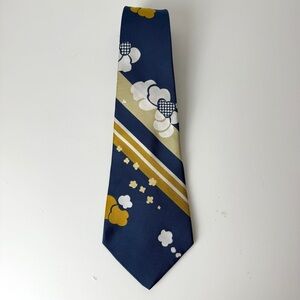 Hardy Amies Seville Row London Geometric Graphic Tie